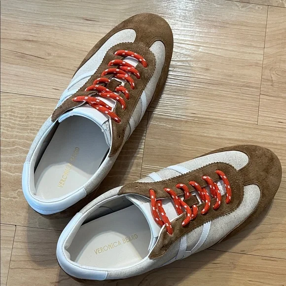 Veronica Beard canvas and suede sneakers - Picture 2 of 7